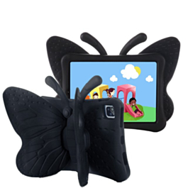 Butterfly Shockproof Kids Case - BLACK for iPad Air 4 / Air 5 / Pro 11 (1st / 2nd / 3rd / 4th) (Only Ground Shipping)