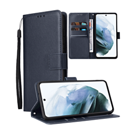 Galaxy A23 5G Leather Wallet Case with Card Slot - BLUE (Only Ground Shipping)