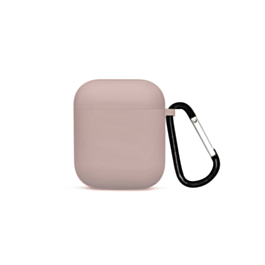 AirPods 1/2 Silicone Case - SAND PINK (Only Ground Shipping)