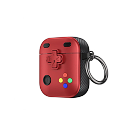 AirPods 1/2 Game Console Design TPU Case - RED (Only Ground Shipping)