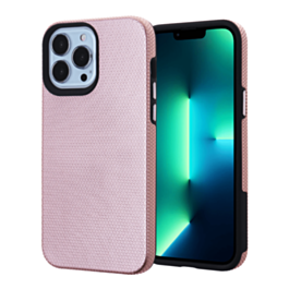 Shock Absorption Protective Dual Layer Case - ROSE GOLD for iPhone 13 Pro (Only Ground Shipping)