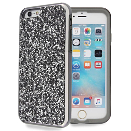 Bling Diamond Crystal Dual Layer Protection Case - BLACK for iPhone 8P / 7P (Only Ground Shipping)