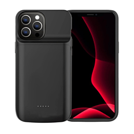 Slim Protective Charging Case (8000 mAh) for iPhone 13 Pro Max (BLACK) (Only Ground Shipping)