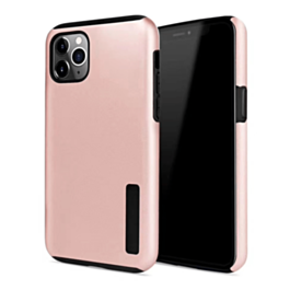 Dual Layer Protection Case - ROSE GOLD for iPhone 13 Pro Max (Only Ground Shipping)