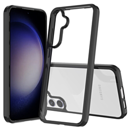 Galaxy S23 FE Hybrid Case with Air Cushion Technology - BLACK (Only Ground Shipping)