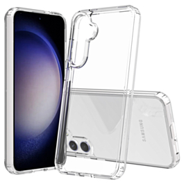 Galaxy S23 FE Hybrid Case with Air Cushion Technology - CLEAR (Only Ground Shipping)
