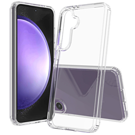 Galaxy S24FE Hybrid Case with Air Cushion Technology - CLEAR (Only Ground Shipping)