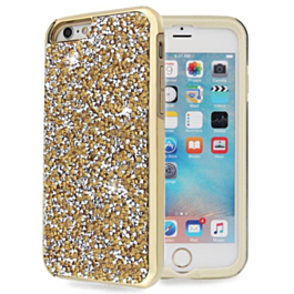 Bling Diamond Crystal Dual Layer Protection Case - GOLD for iPhone 8P / 7P (Only Ground Shipping)