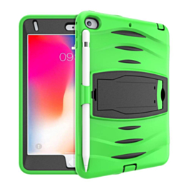 Shockproof Case with Pen Slot - GREEN for iPad Mini 4 / Mini 5 (Only Ground Shipping)