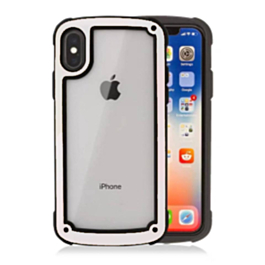 Premium Hybrid Protective Case - WHITE for iPhone 8P / 7P (Only Ground Shipping)