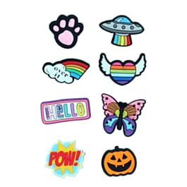 Fashion Charms Set for Handle Cases (8 Piece Set) - UNISEX 3 (Only Ground Shipping)