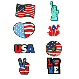Fashion Charms Set for Handle Cases (8 Piece Set) - MIX 4 (Only Ground Shipping)