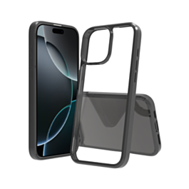 Hybrid Case with Air Cushion Technology - BLACK for iPhone 16 Pro Max (Only Ground Shipping)