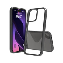Hybrid Case with Air Cushion Technology - BLACK for iPhone 16 Pro (Only Ground Shipping)