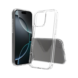 Hybrid Case with Air Cushion Technology - CLEAR for iPhone 16 Pro Max (Only Ground Shipping)