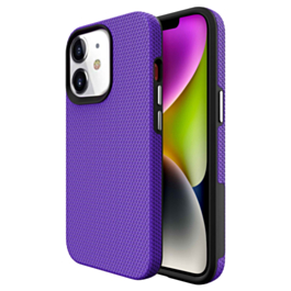Shock Absorption Protective Dual Layer Case - PURPLE for iPhone 7 / 8 (Only Ground Shipping)