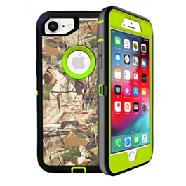 Heavy Duty Case for iPhone 7 / 8 (CAMO GREEN) (Only Ground Shipping)