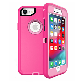 Heavy Duty Case for iPhone 7 / 8 (HOT PINK) (Only Ground Shipping)