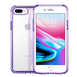 Luxury TPU Hybrid Protection Case - PURPLE for iPhone 8P / 7P (Only Ground Shipping)