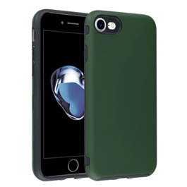 Full Cover New Design Silicone Case - GREEN for iPhone 7 / 8 (Only Ground Shipping)