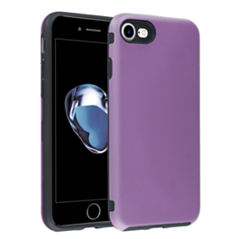 Full Cover New Design Silicone Case - LILAC for iPhone 7 / 8 (Only Ground Shipping)