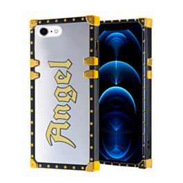 Square Case with Mirror Design - Style 5 for iPhone 7G / 8G / SE 2020 (Only Ground Shipping)