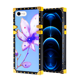 Square Case with BLUE Light Design - 2 for iPhone 7G / 8G / SE 2020 (Only Ground Shipping)