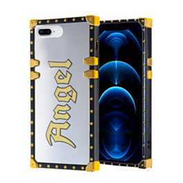 Square Case with Mirror Design - Style 5 for iPhone 8P / 7P (Only Ground Shipping)