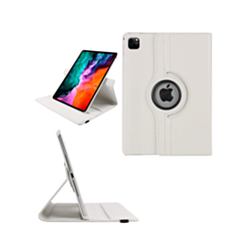 360 Degree Rotating Swivel Stand Case - WHITE for iPad Air 13 2024 / Pro 12.9 (3rd / 4th / 5th / 6th) (Only Ground Shipping)