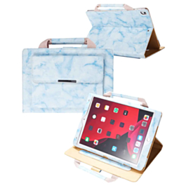 Smart Work Bag Style Case - MARBLE GREEN for iPad 5 (2017) / iPad 6 (2018) / Air 1 / Air 2 / Pro 9.7 (Only Ground Shipping)