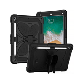 Protective Butterfly Stand Desing Case - BLACK for iPad 5 (2017) / iPad 6 (2018) / Air 1 / Air 2 / Pro 9.7 (Only Ground Shipping)