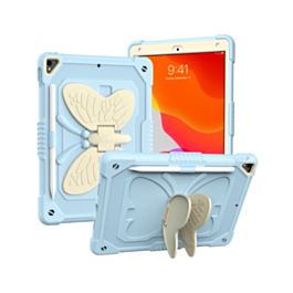 Protective Butterfly Stand Desing Case - GREAM ICE for iPad 5 (2017) / iPad 6 (2018) / Air 1 / Air 2 / Pro 9.7 (Only Ground Shipping)