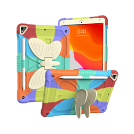 Protective Butterfly Stand Desing Case - COLORFUL for iPad 10.2" (7th / 8th / 9th) / Air 3 / Pro 10.5 (Only Ground Shipping)