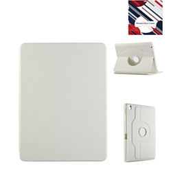 364 Degree Swivel Stand Folio Flip Smart Case - CREAM for iPad 10.2" (7th / 8th / 9th) / Air 3 / Pro 10.5 (Only Ground Shipping)