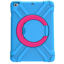 Shockproof Circle Stand Case - BLUE for iPad 10.2" (7th / 8th / 9th) / Air 3 / Pro 10.5 (Only Ground Shipping)