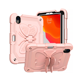 Protective Butterfly Stand Design Case - PINK for iPad 10 2022 (10.9") / iPad 11 (A16) (Only Ground Shipping)