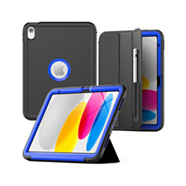 Full Body Protective Case - DARK BLUE for iPad 10 2022 (10.9") / iPad 11 (A16) (Only Ground Shipping)
