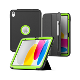 Full Body Protective Case - GREEN for iPad 10 2022 (10.9") / iPad 11 (A16) (Only Ground Shipping)