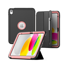 Full Body Protective Case - PINK for iPad 10 2022 (10.9") / iPad 11 (A16) (Only Ground Shipping)