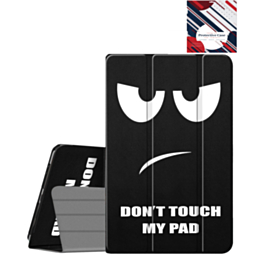 Old Style Notebook Design Case - Don't Touch for iPad Air 11 2024 / 10 2022 (10.9") / Air 4 / Air 5 / Pro 11 (1st / 2nd / 3rd / 4th) (Only Ground Shipping)