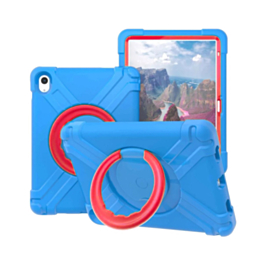 Shockproof Circle Stand Case - BLUE for iPad 10 2022 (10.9") / iPad 11 (A16) (Only Ground Shipping)