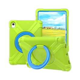 Shockproof Circle Stand Case - GREEN for iPad 10 2022 (10.9") / iPad 11 (A16) (Only Ground Shipping)