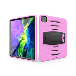 Shockproof Case with Pen Slot - LIGHT PINK for iPad Pro 12.9 (3rd / 4th / 5th / 6th) (Only Ground Shipping)
