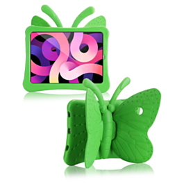 Butterfly Shockproof Kids Case - GREEN for iPad Air 11 2024 / 10 2022 (10.9") / Air 4 / Air 5 / Pro 11 (All Models) (Only Ground Shipping)