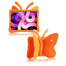 Butterfly Shockproof Kids Case - ORANGE for iPad Air 11 2024 / 10 2022 (10.9") / Air 4 / Air 5 / Pro 11 (All Models) (Only Ground Shipping)