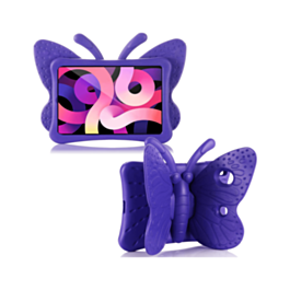 Butterfly Shockproof Kids Case - PURPLE for iPad Mini 6 / 7 (A17 Pro) (Only Ground Shipping)