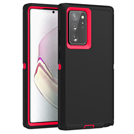 Heavy Duty Case for Galaxy Note 20 (BLACK & RED) (Only Ground Shipping)