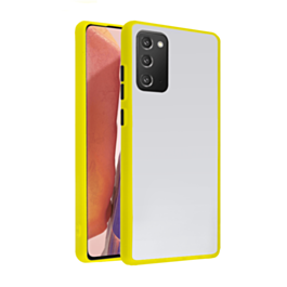Hard PC Rear / Soft TPU Colorful Border Case - Style 4 for Galaxy Note 20 (Only Ground Shipping)