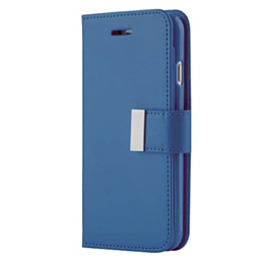 Galaxy S20 Ultra Design Wallet with Extra Pocket Case - NAVY BLUE (Only Ground Shipping)