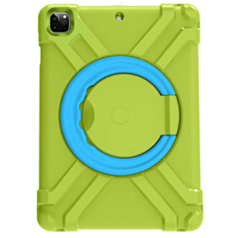 Shockproof Circle Stand Case - GREEN for iPad 5 (2017) / iPad 6 (2018) / Air 1 / 2 / Pro 9.7 (Only Ground Shipping)